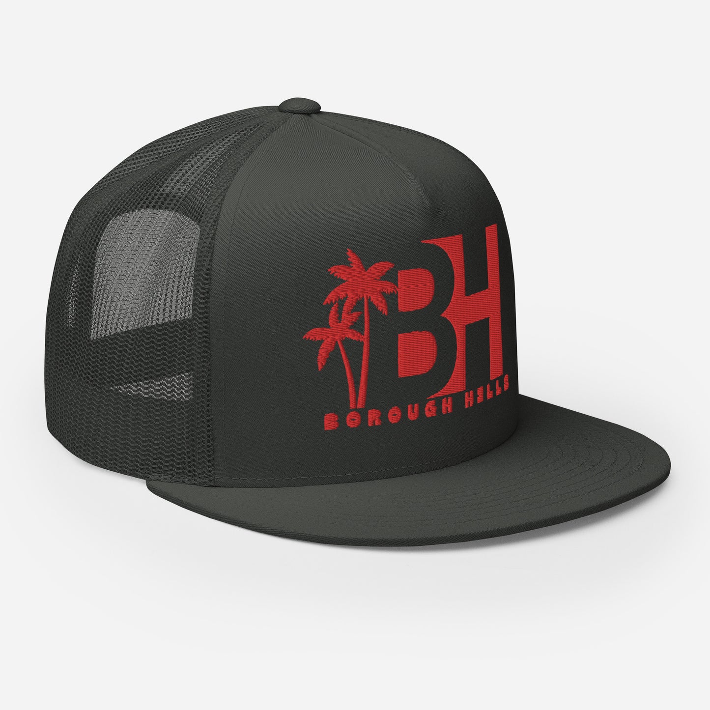 Trucker Cap RED/CHARCOAL