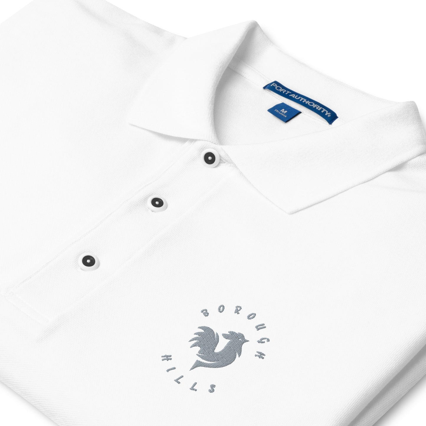 Men's WHITE Premium Polo