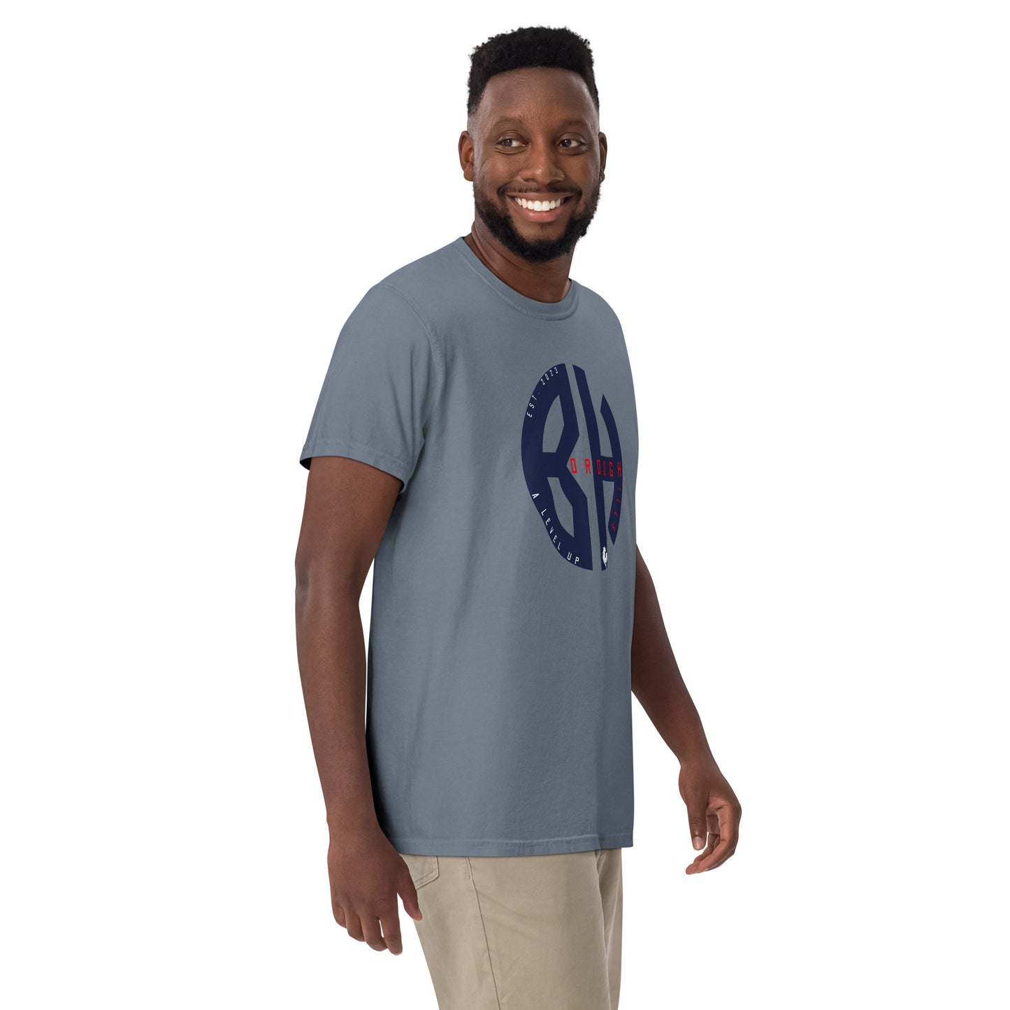 Unisex BLUE heavyweight t-shirt