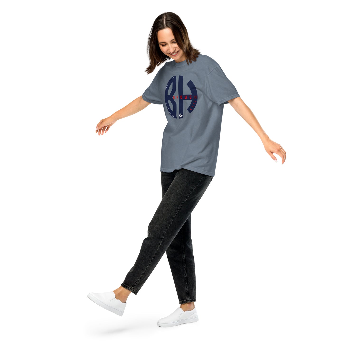 Unisex BLUE heavyweight t-shirt