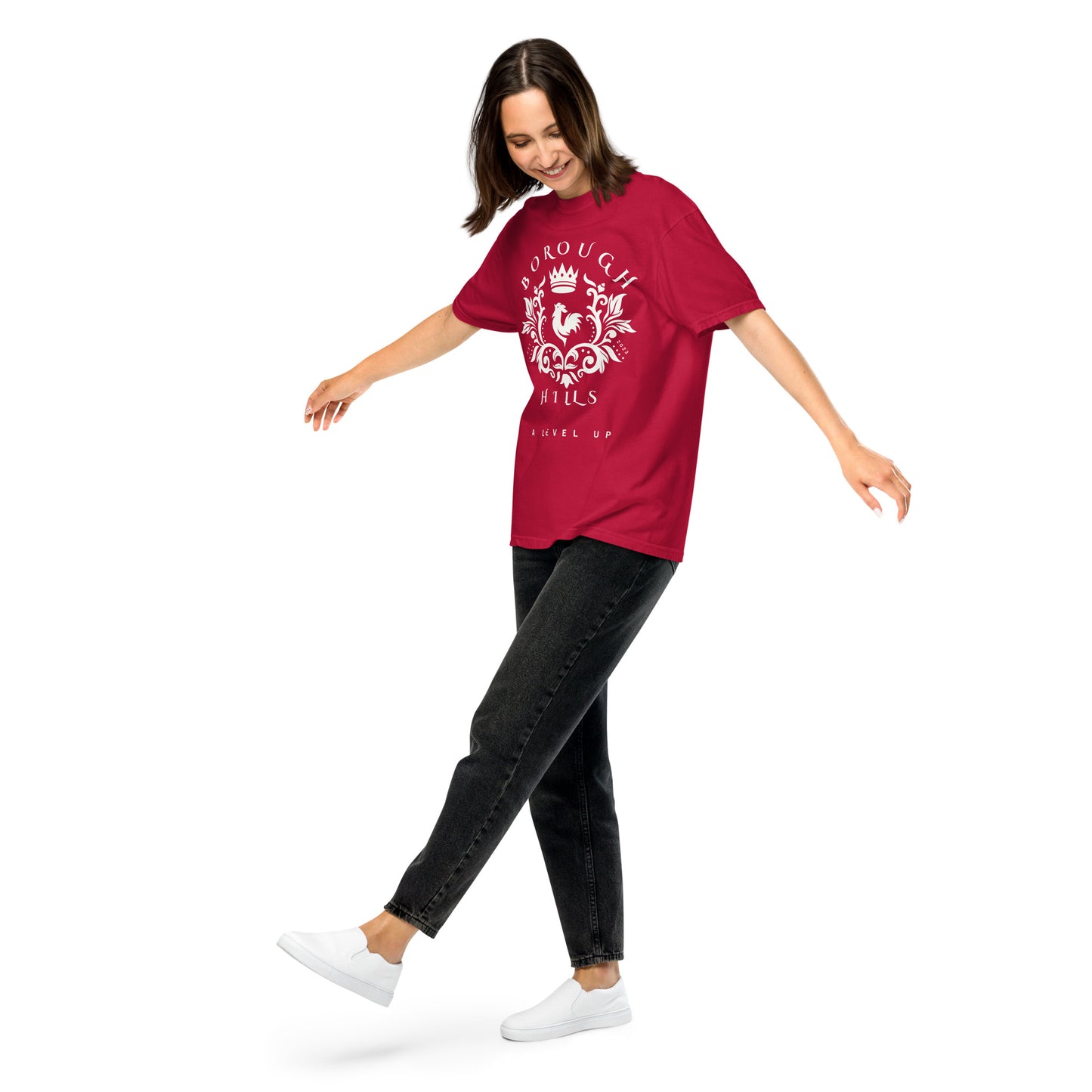 Unisex RED heavyweight t-shirt