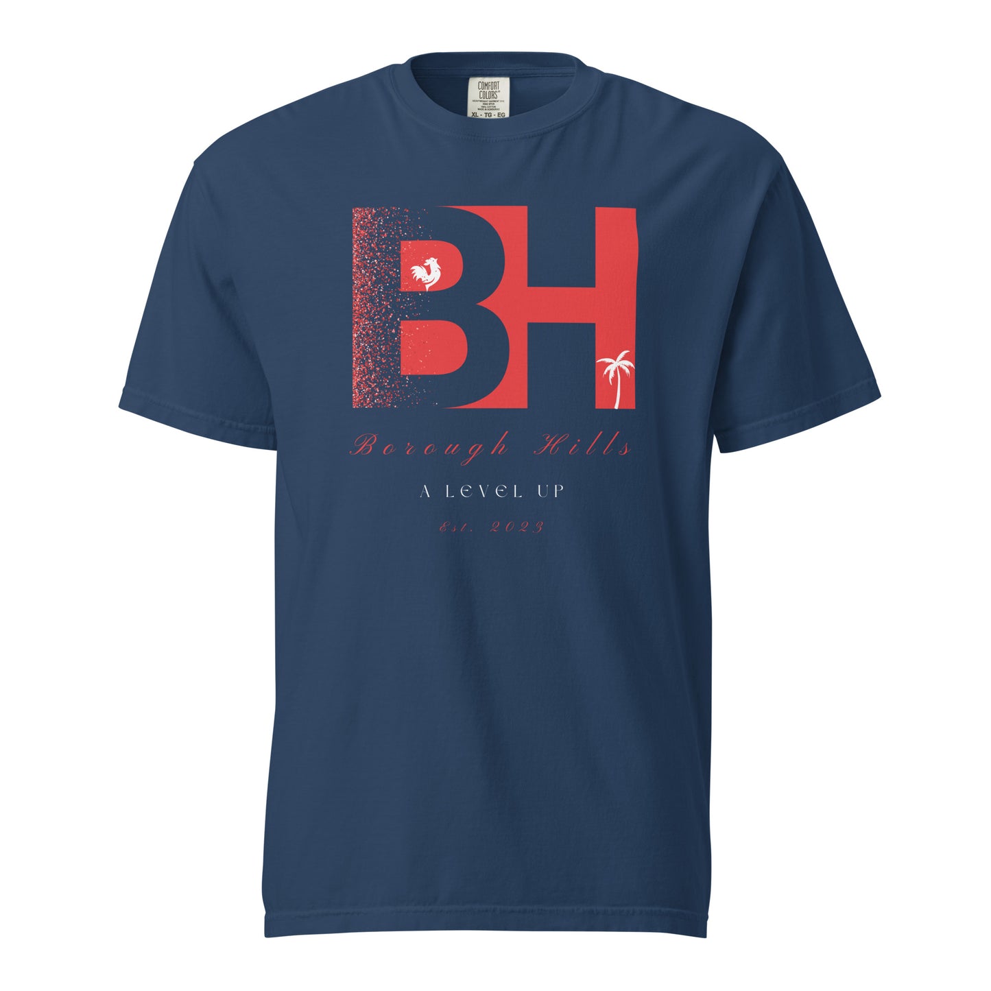 Unisex NAVY heavyweight t-shirt