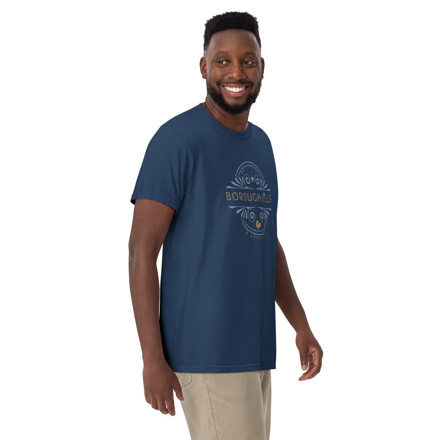 Unisex NAVY heavyweight t-shirt