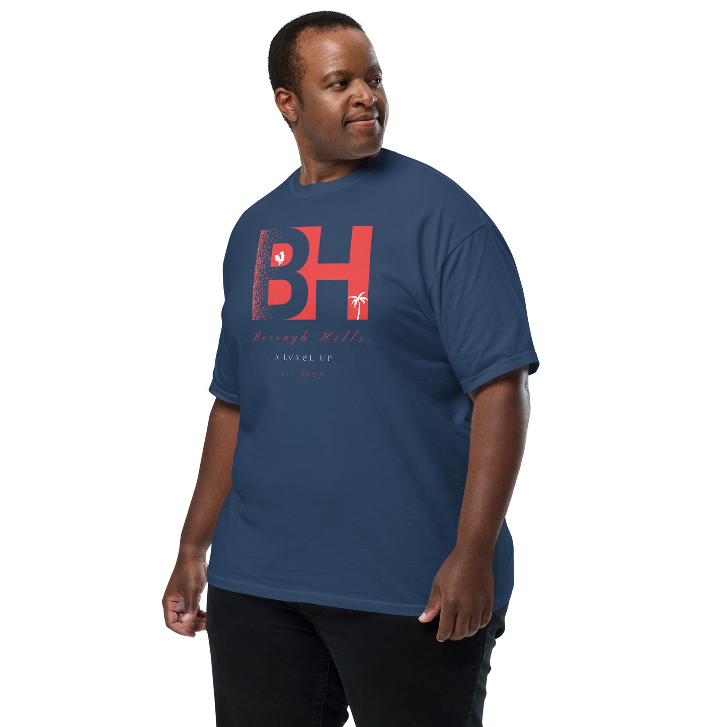 Unisex NAVY heavyweight t-shirt