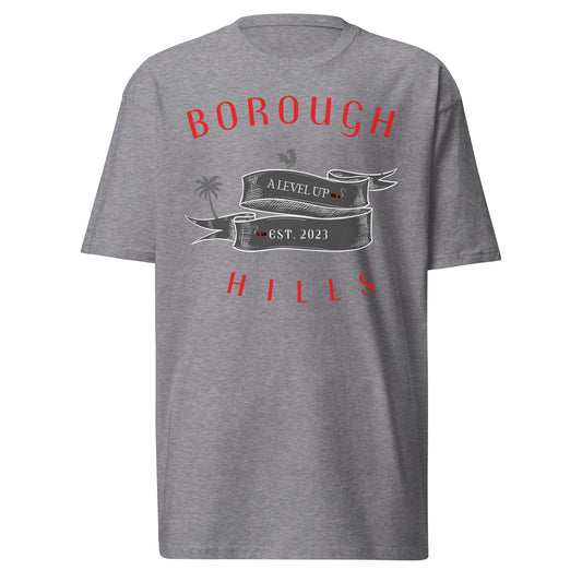 Men’s GRAY premium heavyweight tee