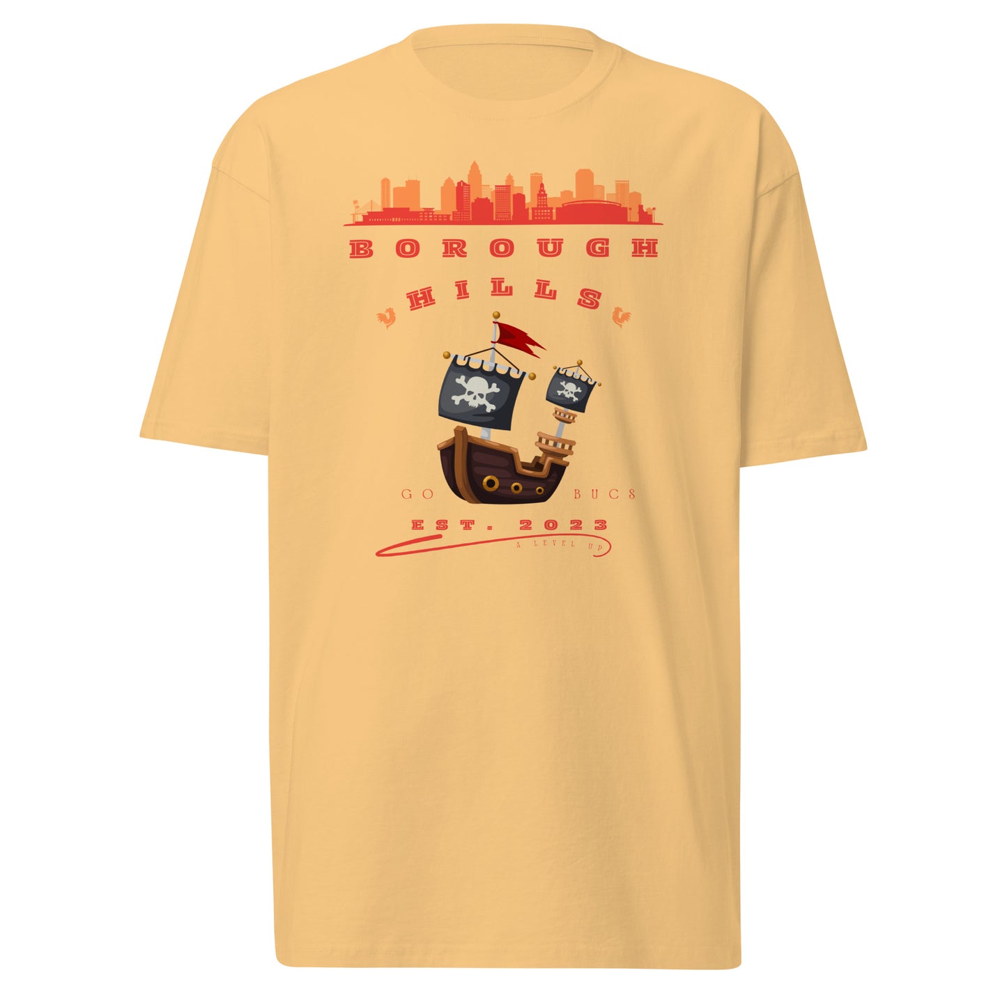 Men’s BUCS GOLD premium heavyweight tee